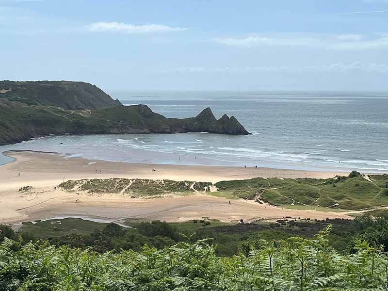 Three Cliffs Bay